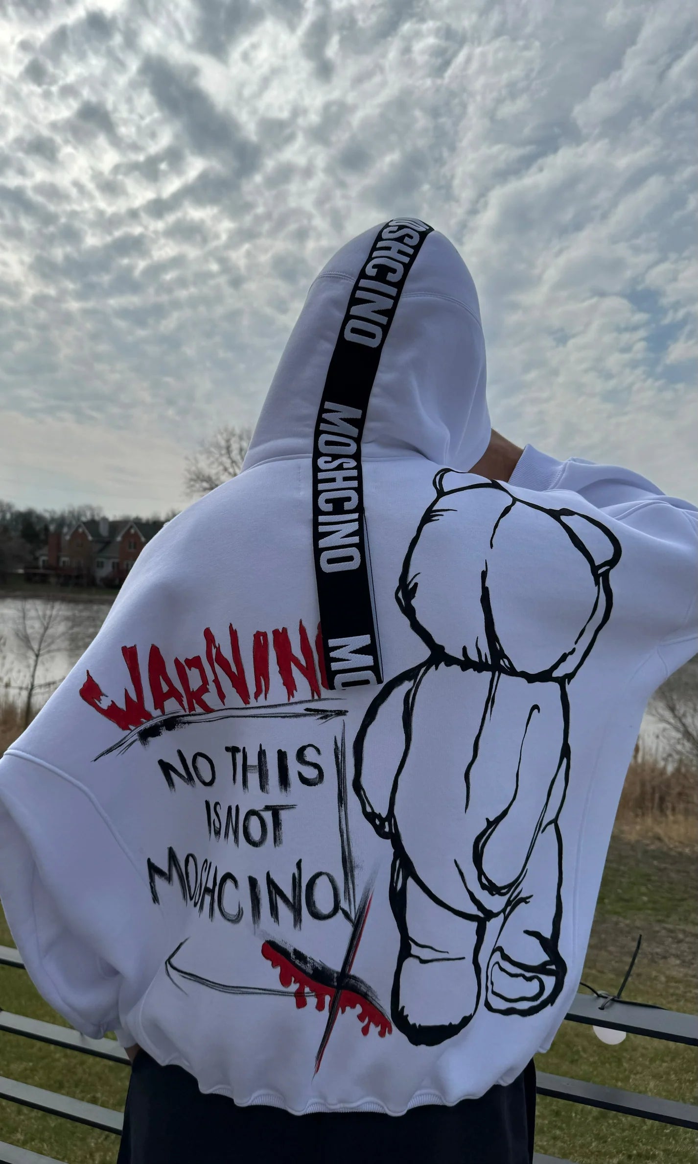 Hand-Painted Moschino Tracksuit