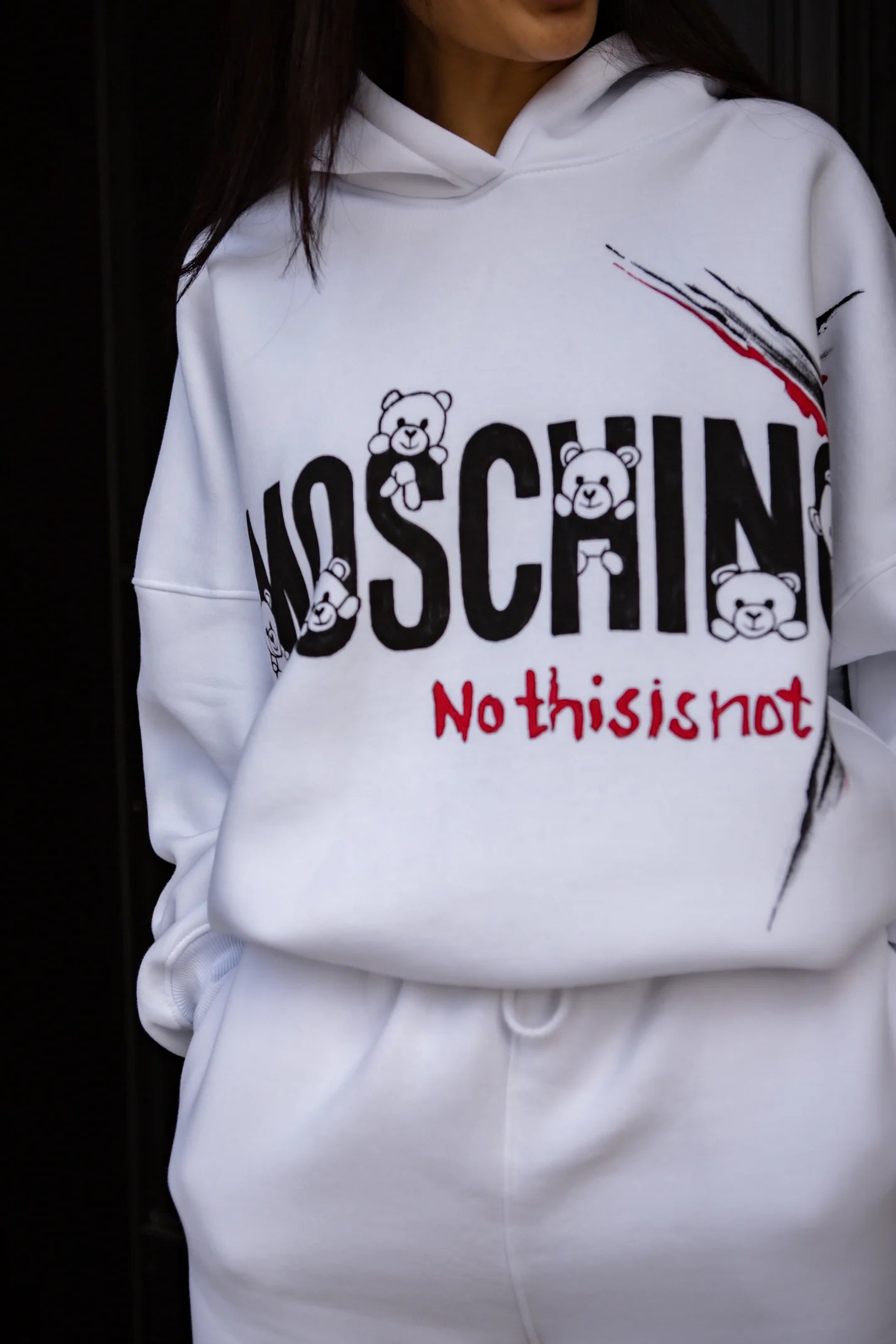 Hand-Painted Moschino Tracksuit