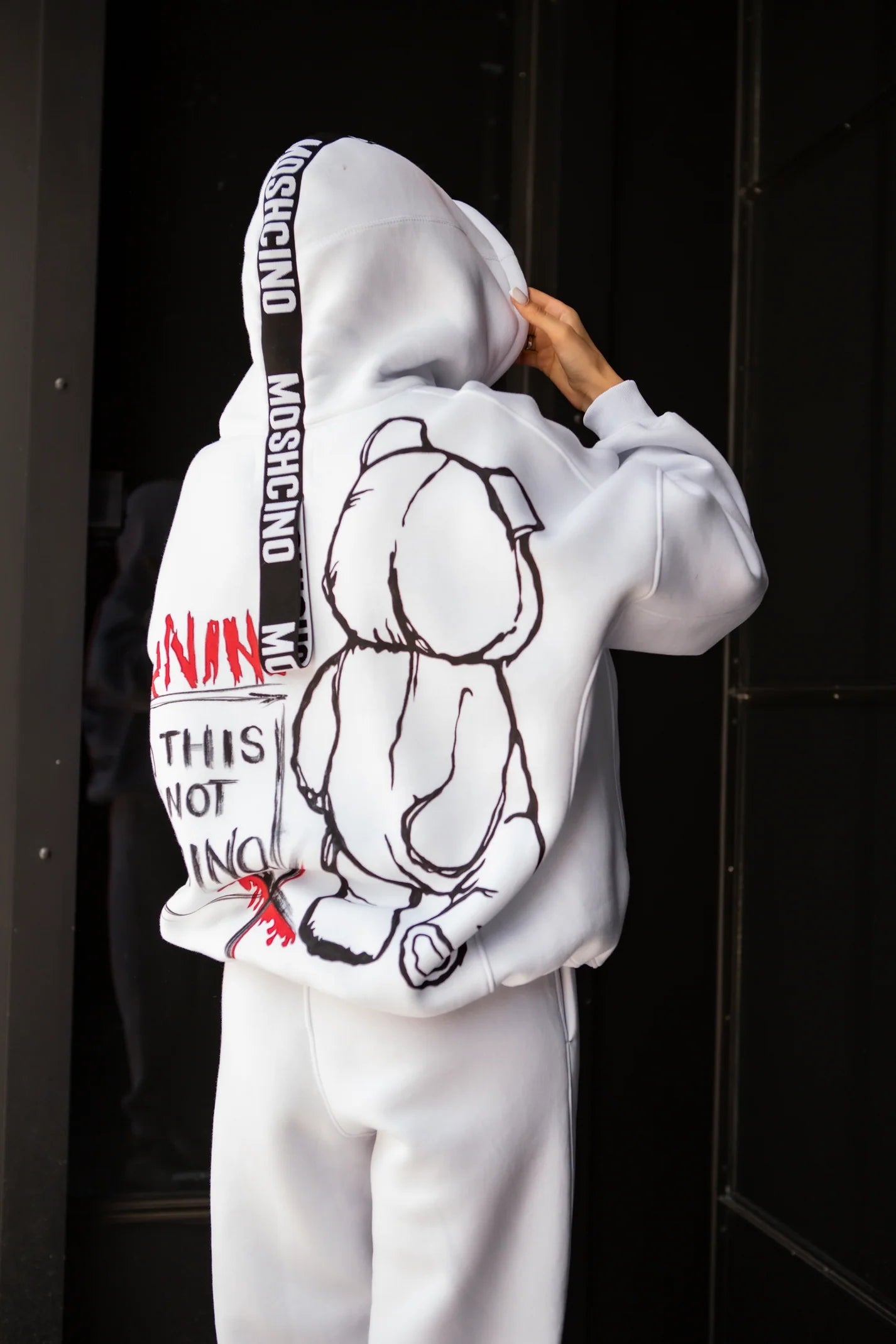 Hand-Painted Moschino Tracksuit