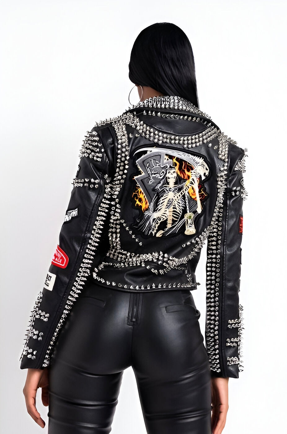 Demanding Attention PU Leather Jacket