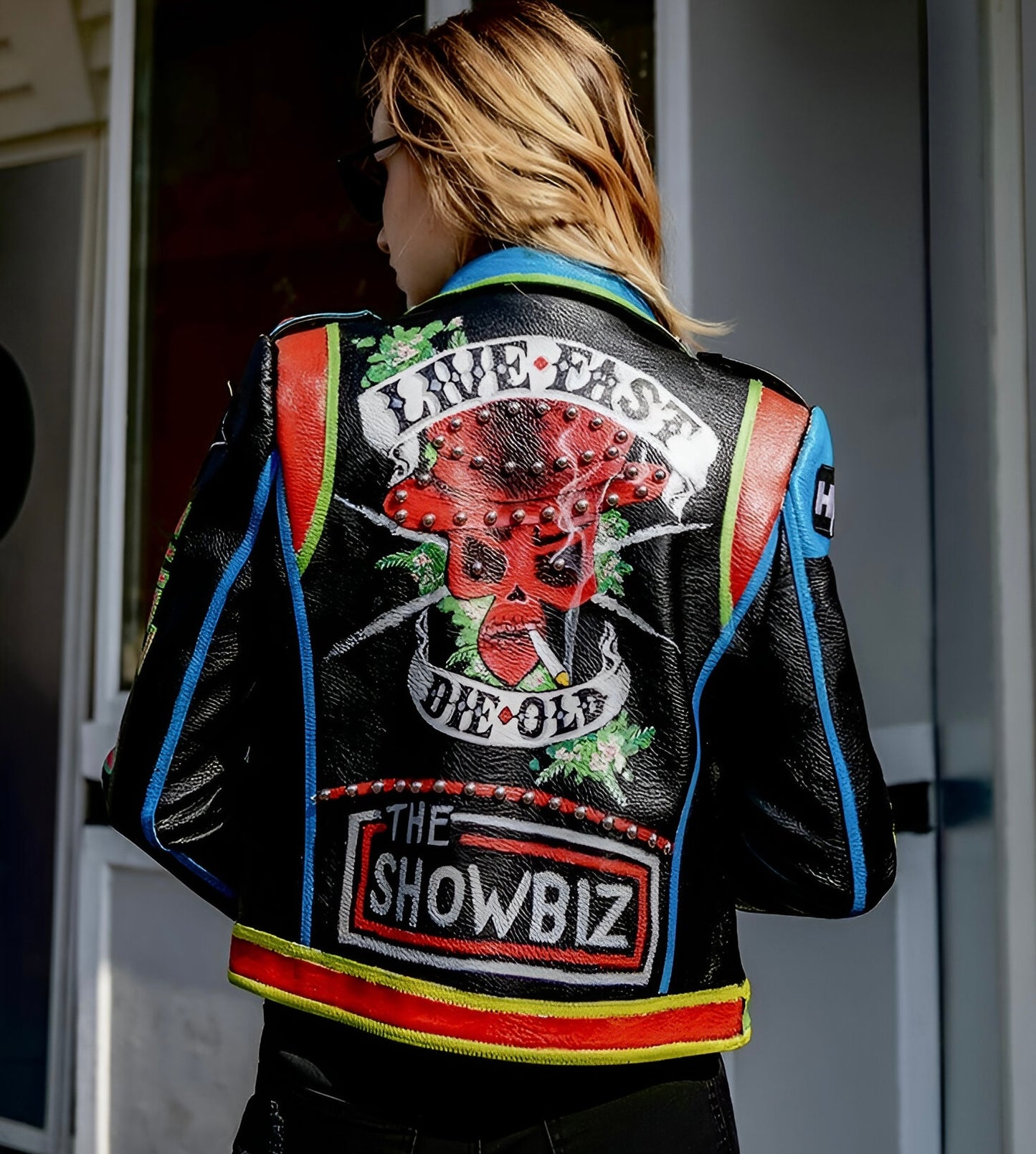 The Showbiz PU Leather Jacket