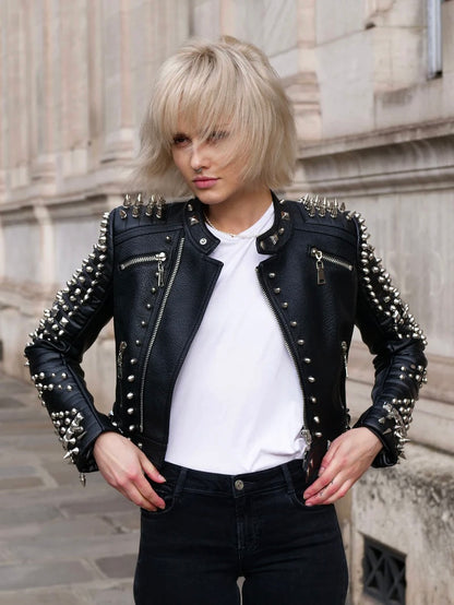 Rock You PU Leather Jacket