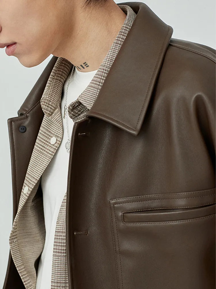 Esthetic Leather Jacket