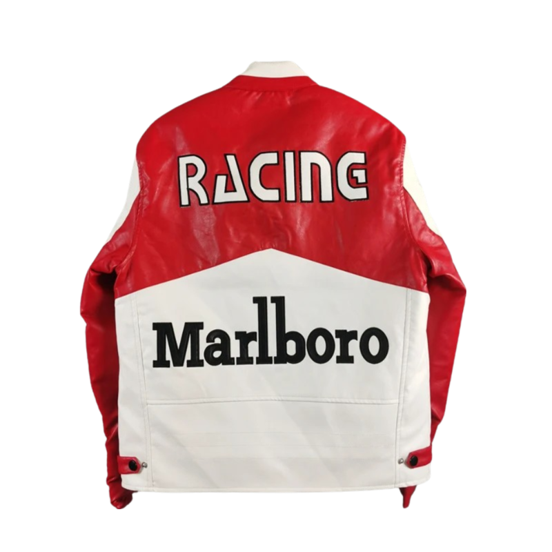 Marlboro PU Leather Jacket