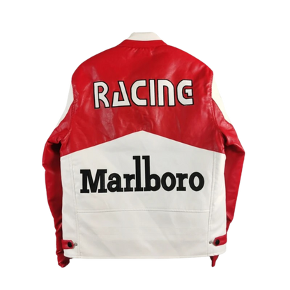 Marlboro PU Leather Jacket