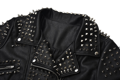 Demanding Attention PU Leather Jacket