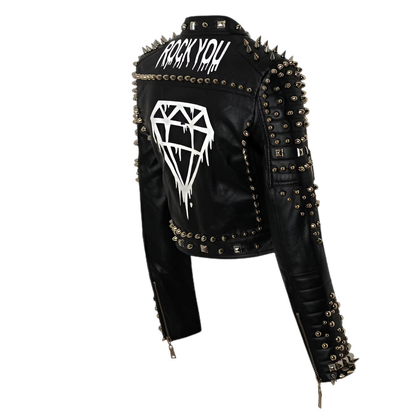 Rock You PU Leather Jacket