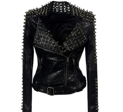 Midnight Catcher PU Leather Jacket