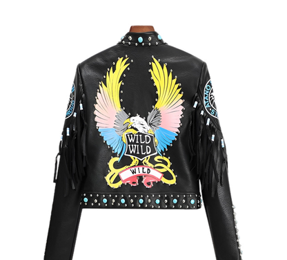 Liberty Wings PU Leather Jacket