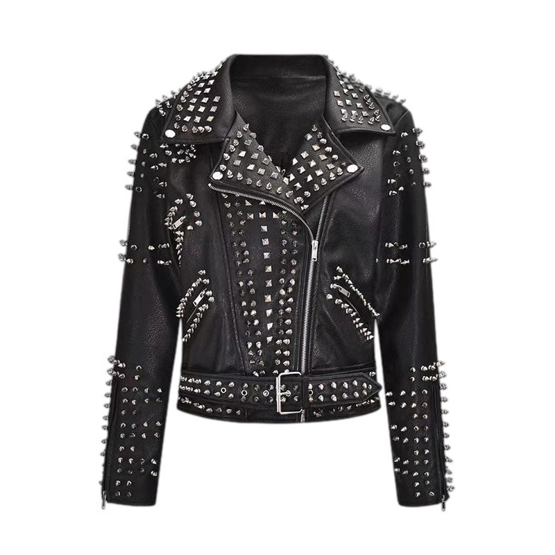 Demanding Attention PU Leather Jacket