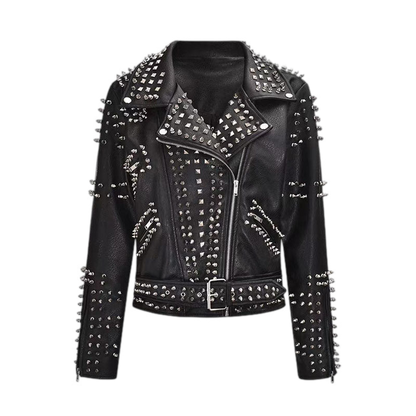 Demanding Attention PU Leather Jacket