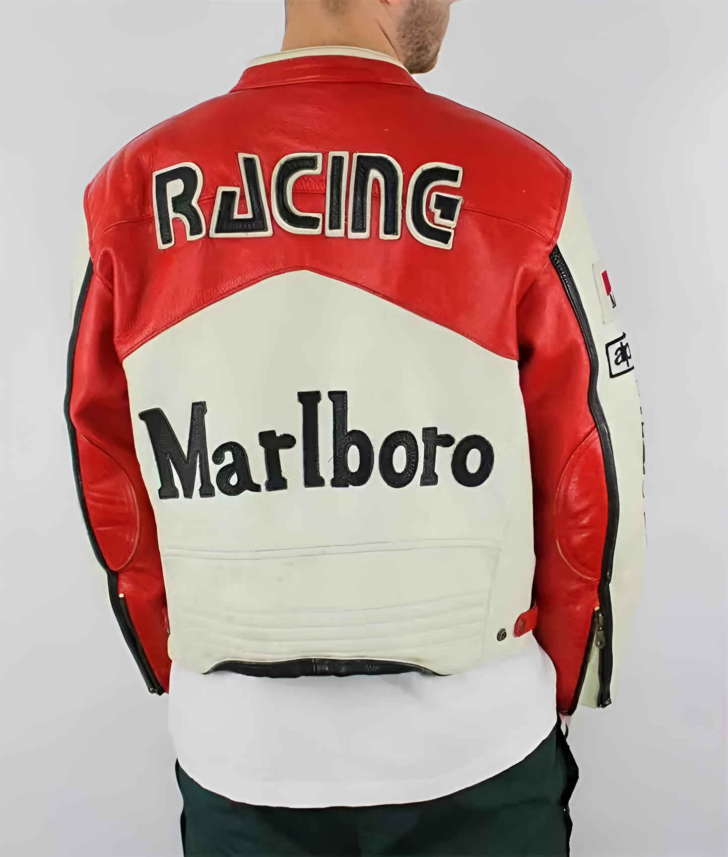 Marlboro PU Leather Jacket